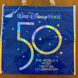 Walt Disney World 50th Anniversary Large Reusable Tote